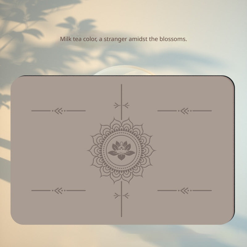 Boho Print Mini Yoga Mats - 16x23 Inches (40x60cm)