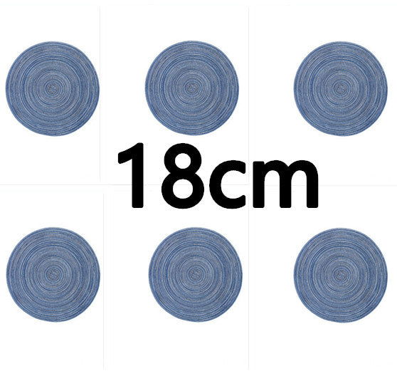 Round Minimalistic Bohemian Placemat