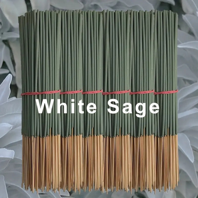 20 Pcs White Sage Incense Sticks Set