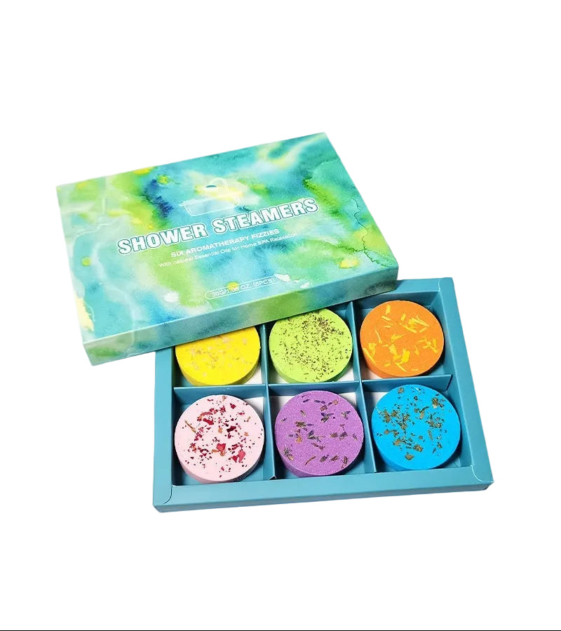 6 Pcs Flower Shower Steamers Box Set