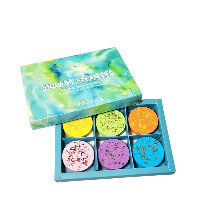 6 Pcs Flower Shower Steamers Box Set
