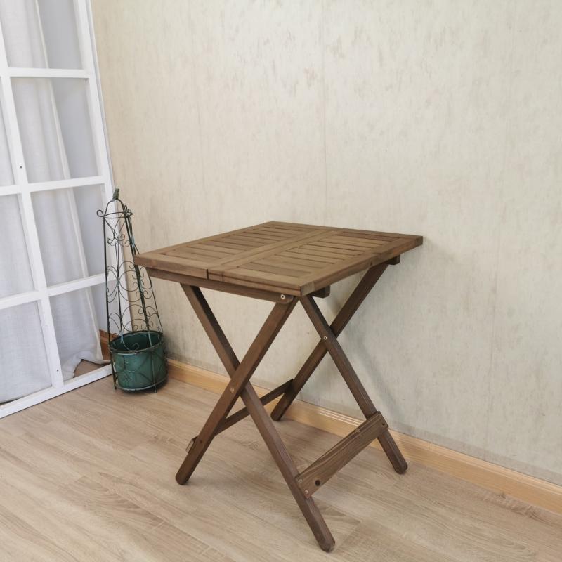 2 IN 1 Wooden Foldable Table and Stool