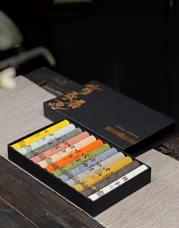 300 Pcs Incense Sticks Gift Box 12 Fragrances