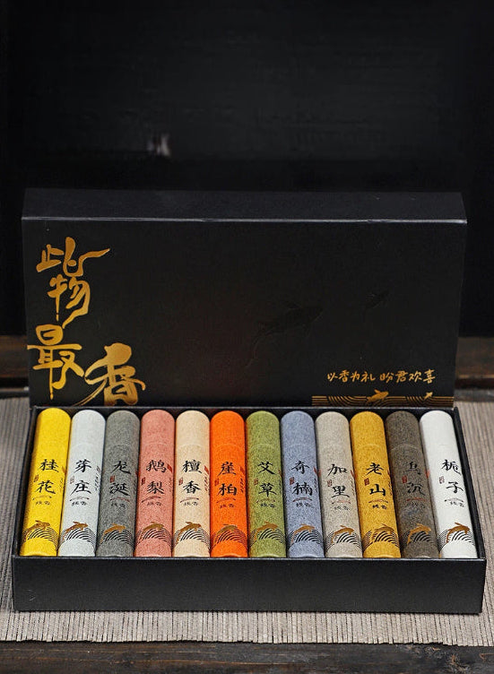 300 Pcs Incense Sticks Gift Box 12 Fragrances