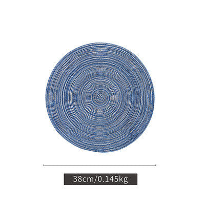 Round Minimalistic Bohemian Placemat