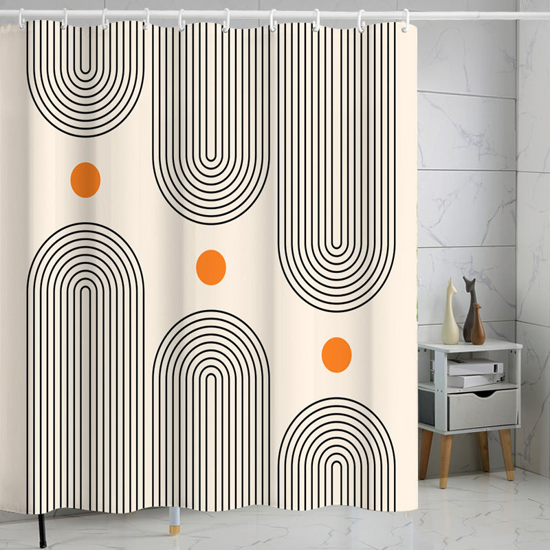 Colorful Boho Printed Shower Curtains