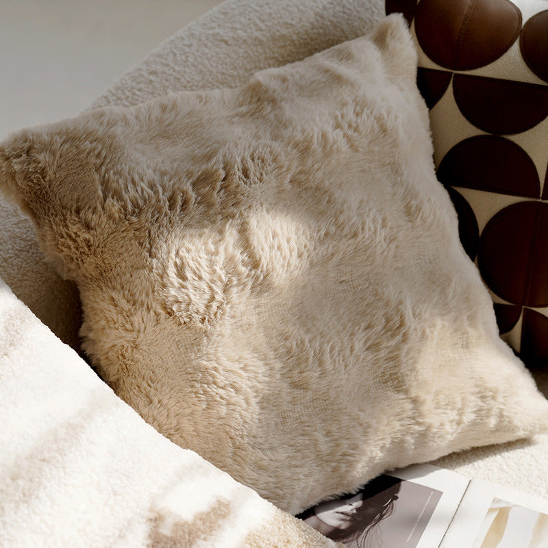 Boho Chic Pillow Covers in Beige and Brown