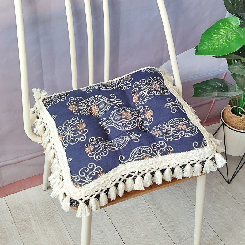 Bohemian Floral Seat Cushion Pillows