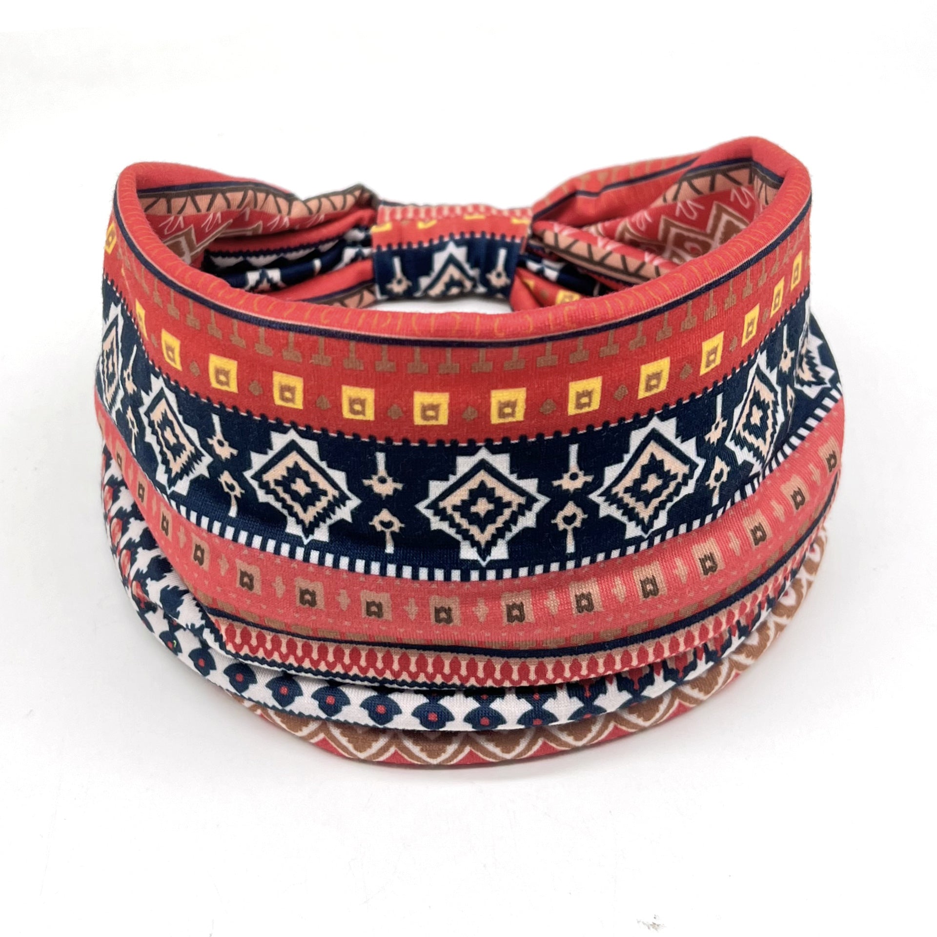 Boho Geometric Print Headband