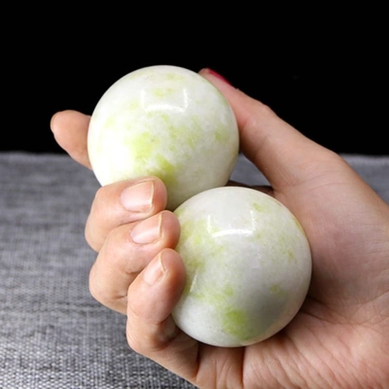 Light Green Baoding Ball for Meditation