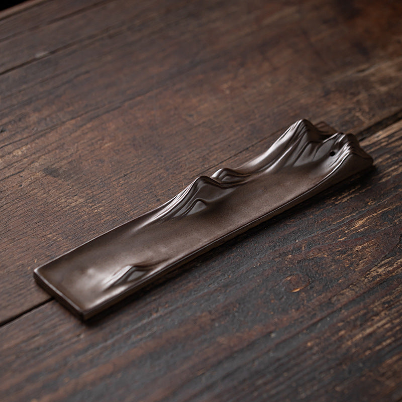 Ceramic Mountain Shaped Incense Burner