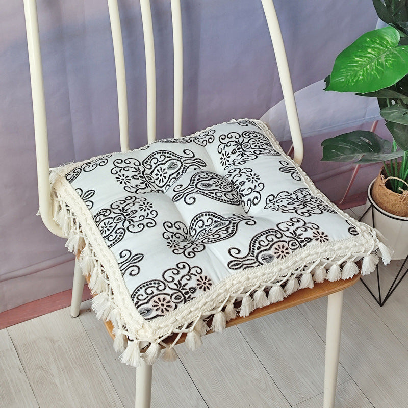 Bohemian Floral Seat Cushion Pillows