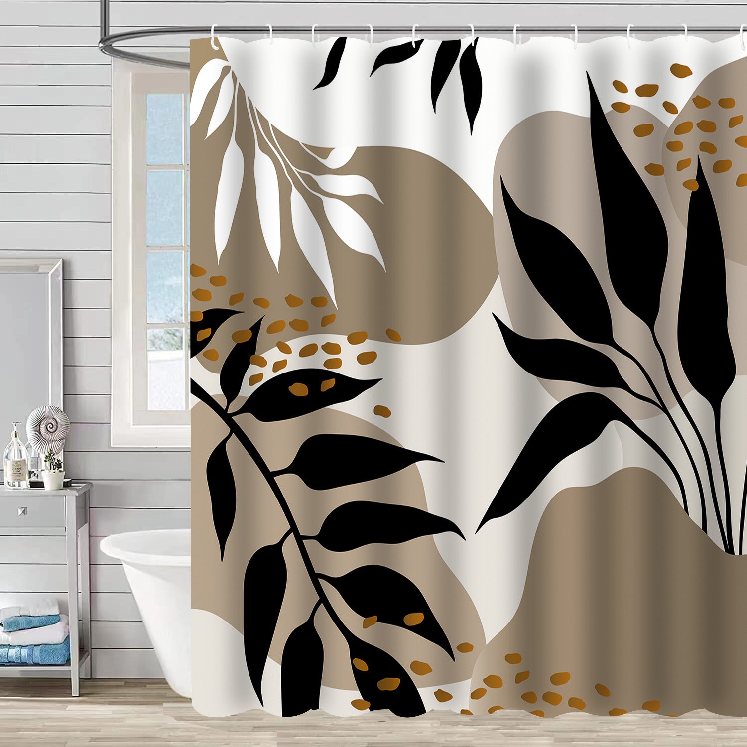 Colorful Boho Printed Shower Curtains