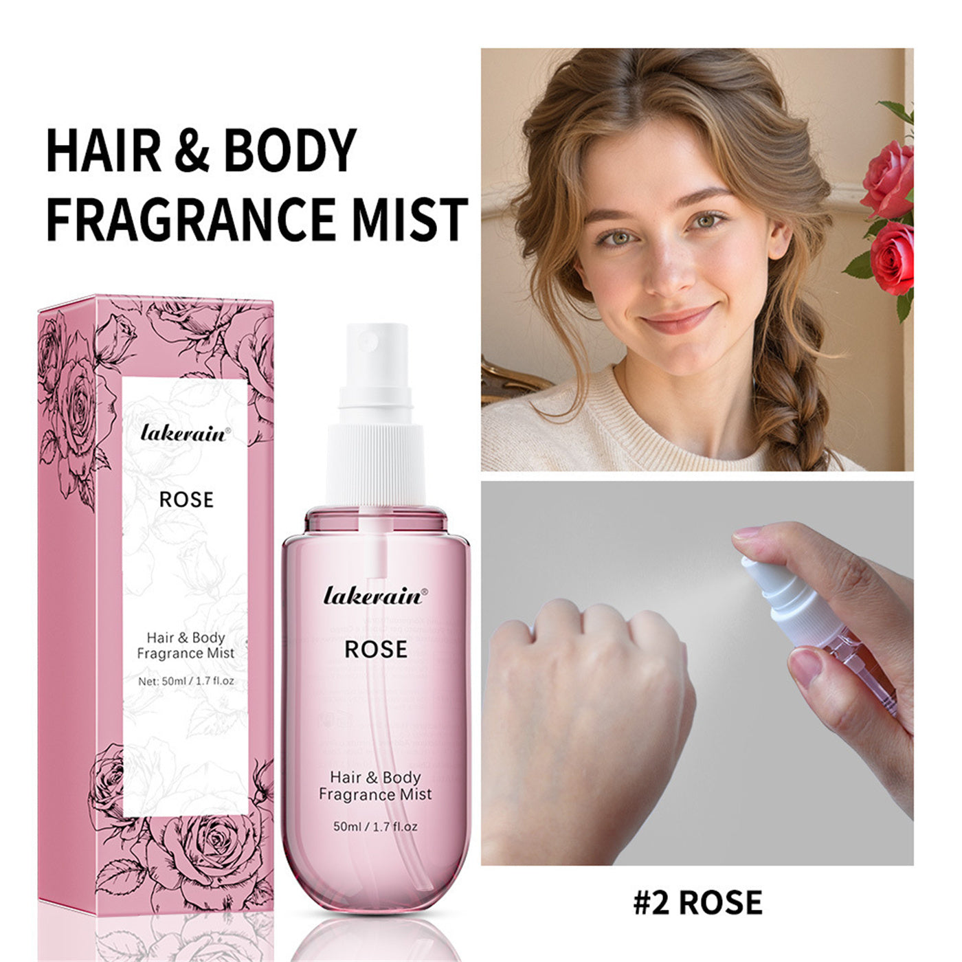 Body and Hair Mist 50ml Fragrance Spray