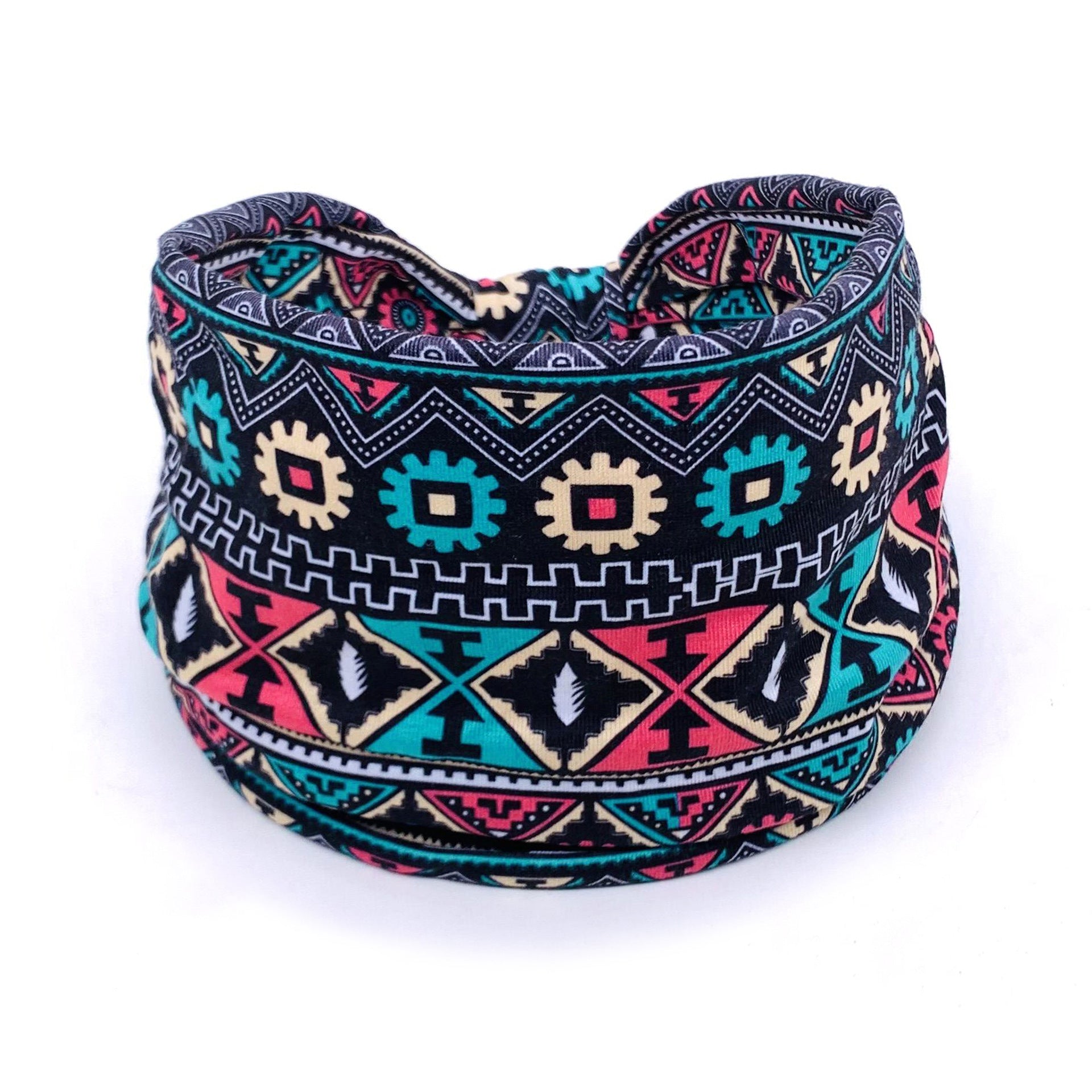 Boho Geometric Print Headband