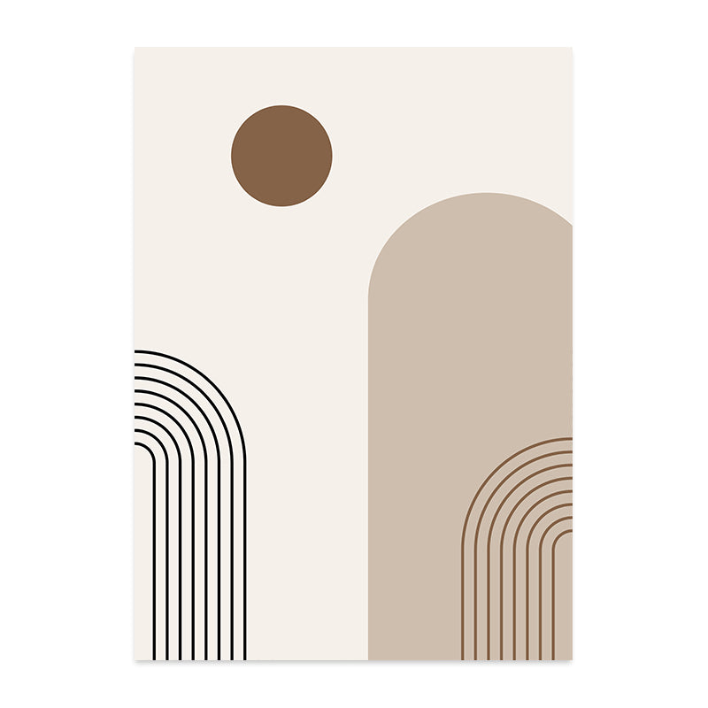 Abstract Geometric Bohemian Canvas Prints Set