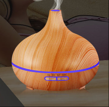 Wooden Bohemian Aromatherapy Diffuser with Essential Oils Set