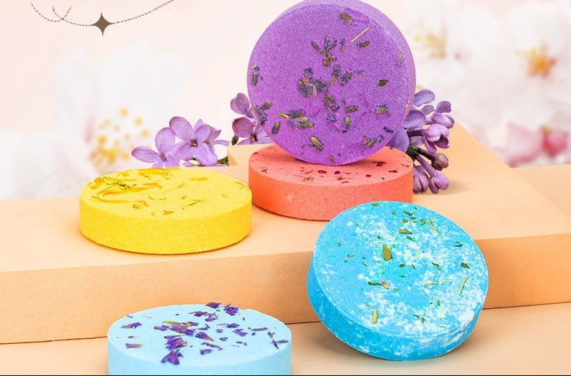 Aromatherapy Flower Shower Steamer with Bath Salt