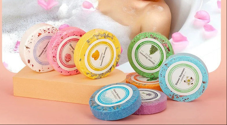 Aromatherapy Flower Shower Steamer with Bath Salts