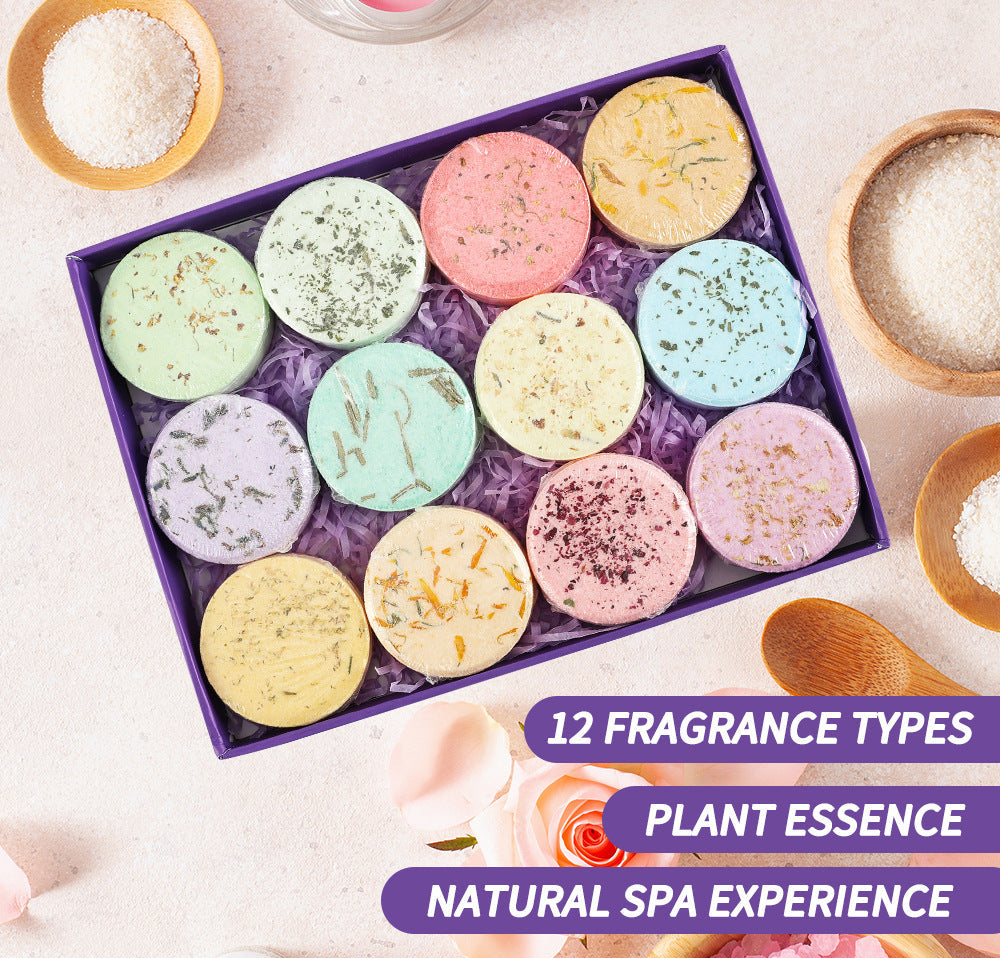 Aromatherapy Shower Steamer Set Pack of 12 Pcs