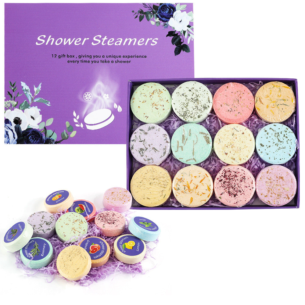 Aromatherapy Shower Steamers Set Pack of 12 Pcs