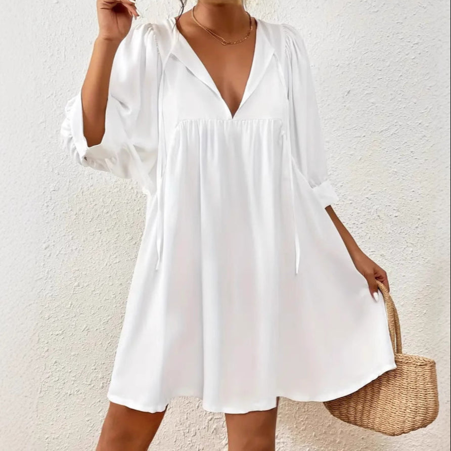 Baggy Boho Mini Dress
