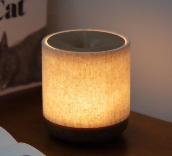 Beige Linen Boho Essential Oil Aromatherapy Diffuser