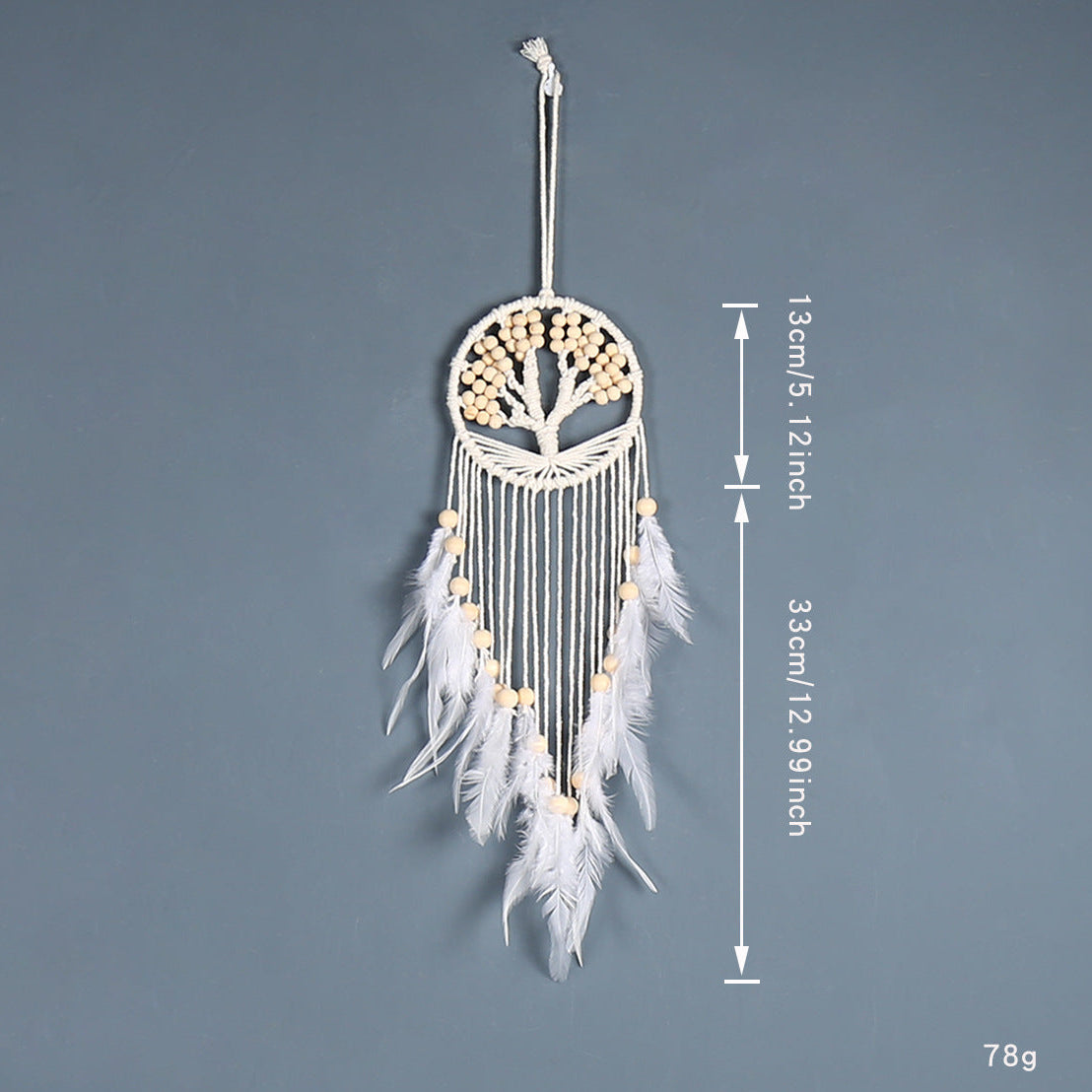 Beige Tree Dream Catcher