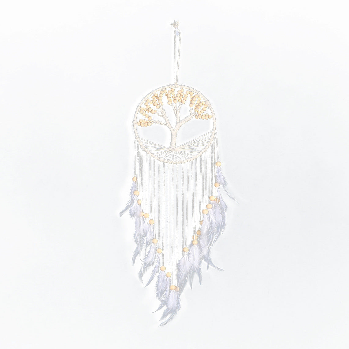 Beige Tree of Life Dream Catcher