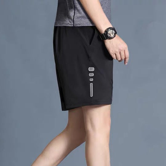 Black Men's Yoga Shorts
