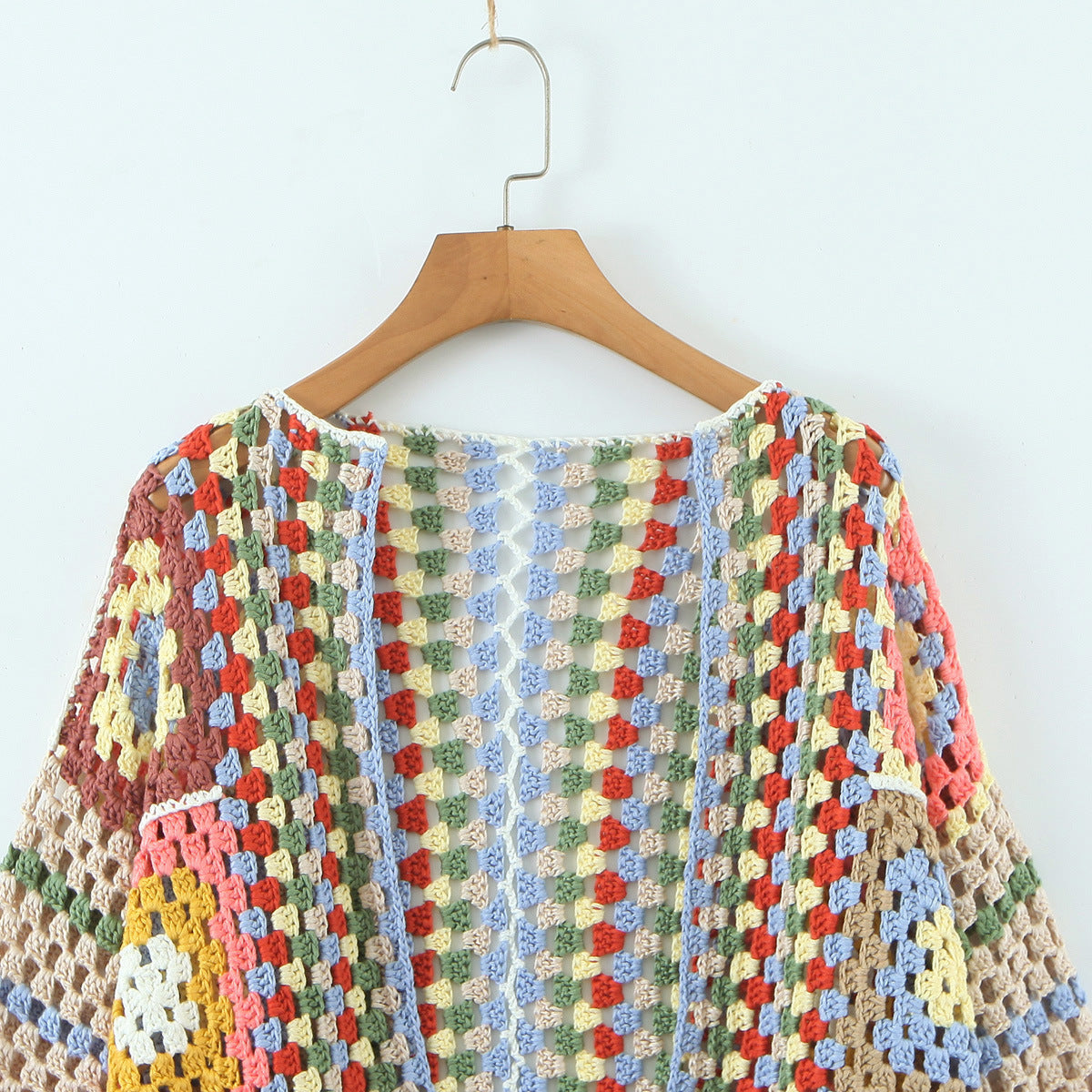Bohemian Crochet Rainbow Cardigans