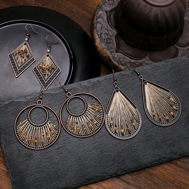 Bohemian Ethnic Dangle Earrings