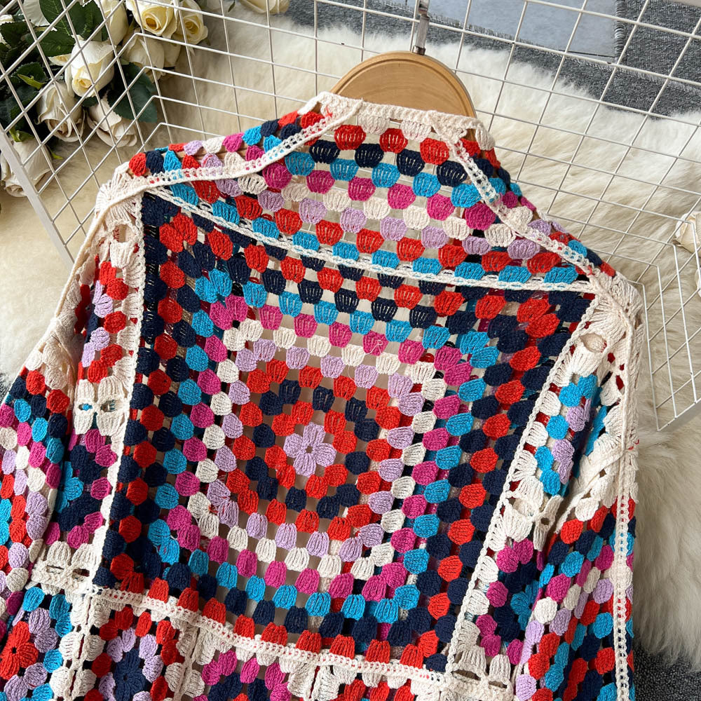 Bohemian Ethnic Print Long Sleeve Cardigan pattern