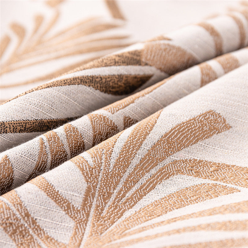 Bohemian Leaf Pattern Pillowcase