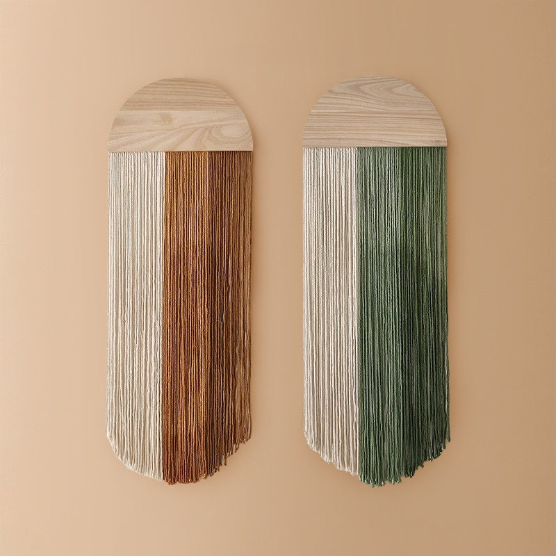 Modern Bohemian Minimalist Macrame Wall Decor