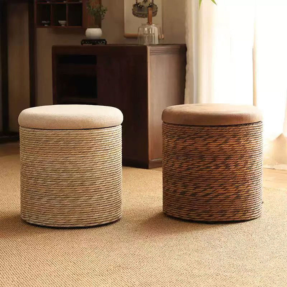 Bohemian Ottoman with Storage