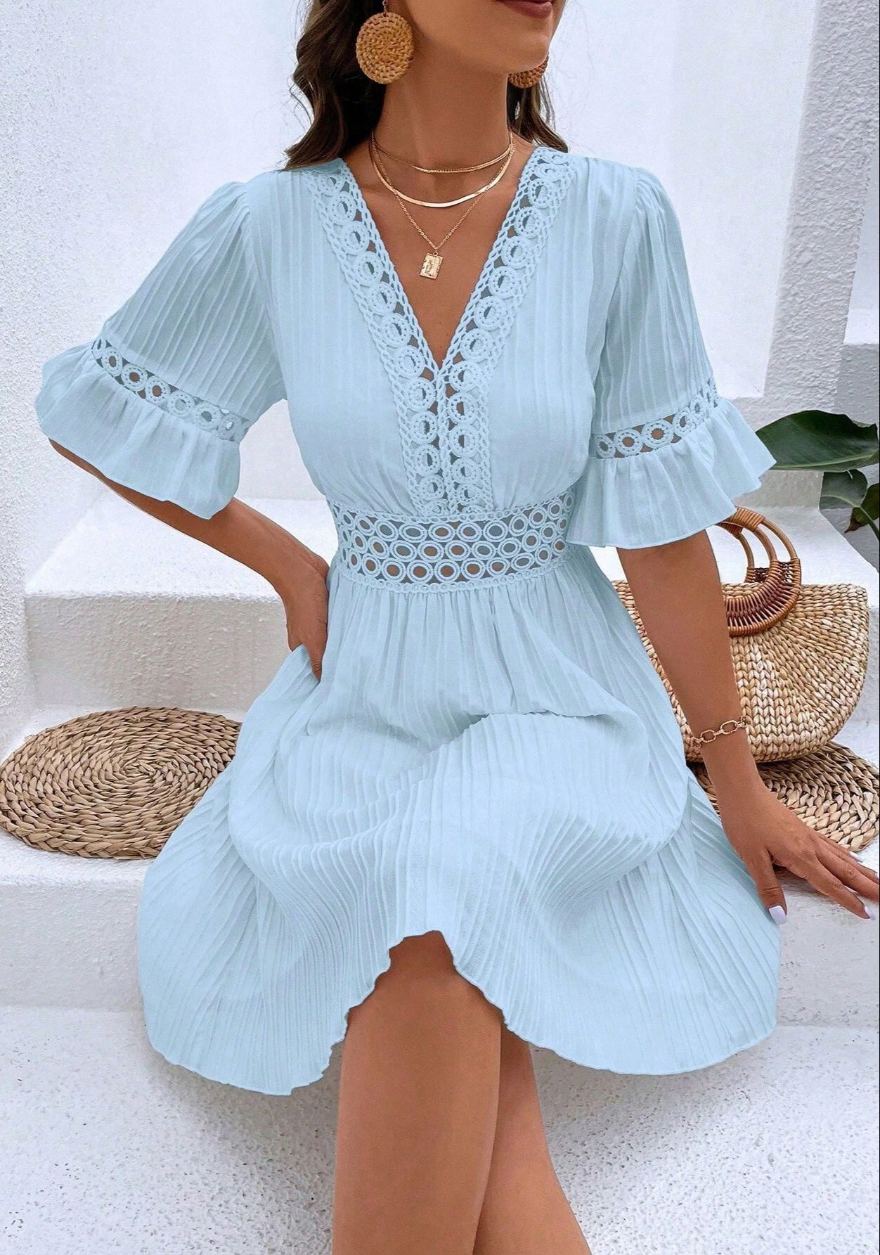 Bohemian Short Dress