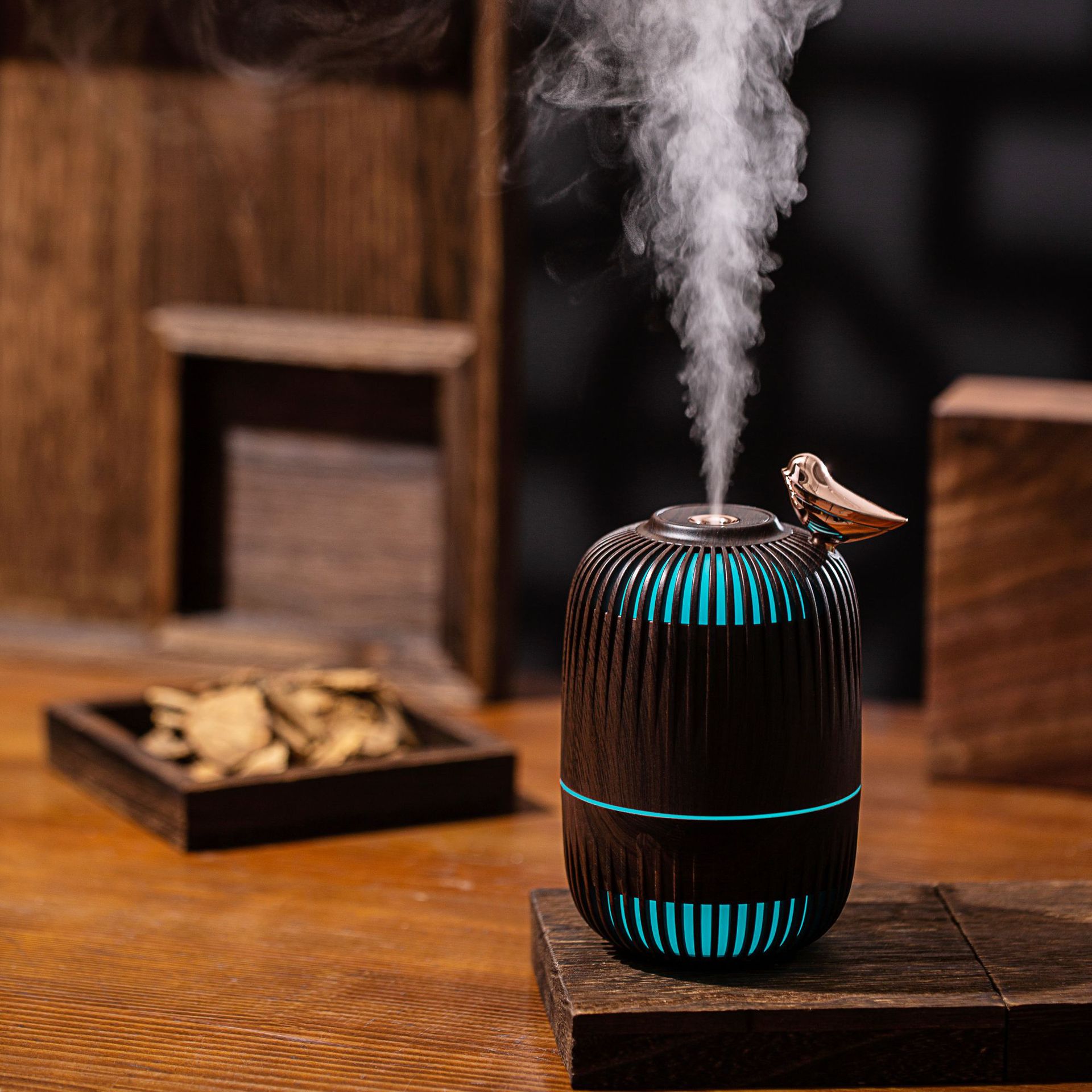 Bohemian Style Essential Oil Diffuser 3D Bird Design