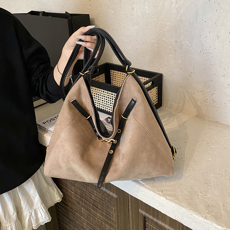 Bohemian Suede Buckle Shoulder Bags