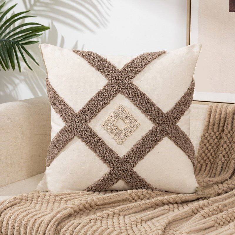 Bohemian Tufted Pillow Covers