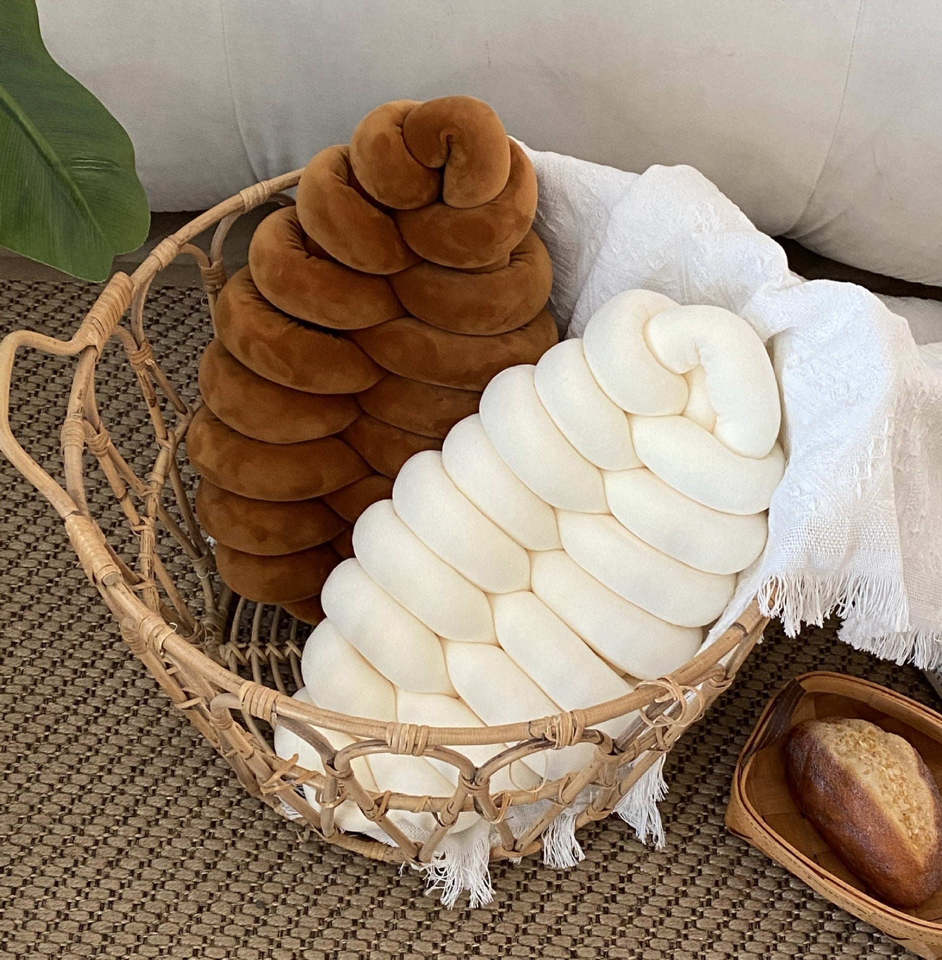 Bohemian Woven Throw Pillows