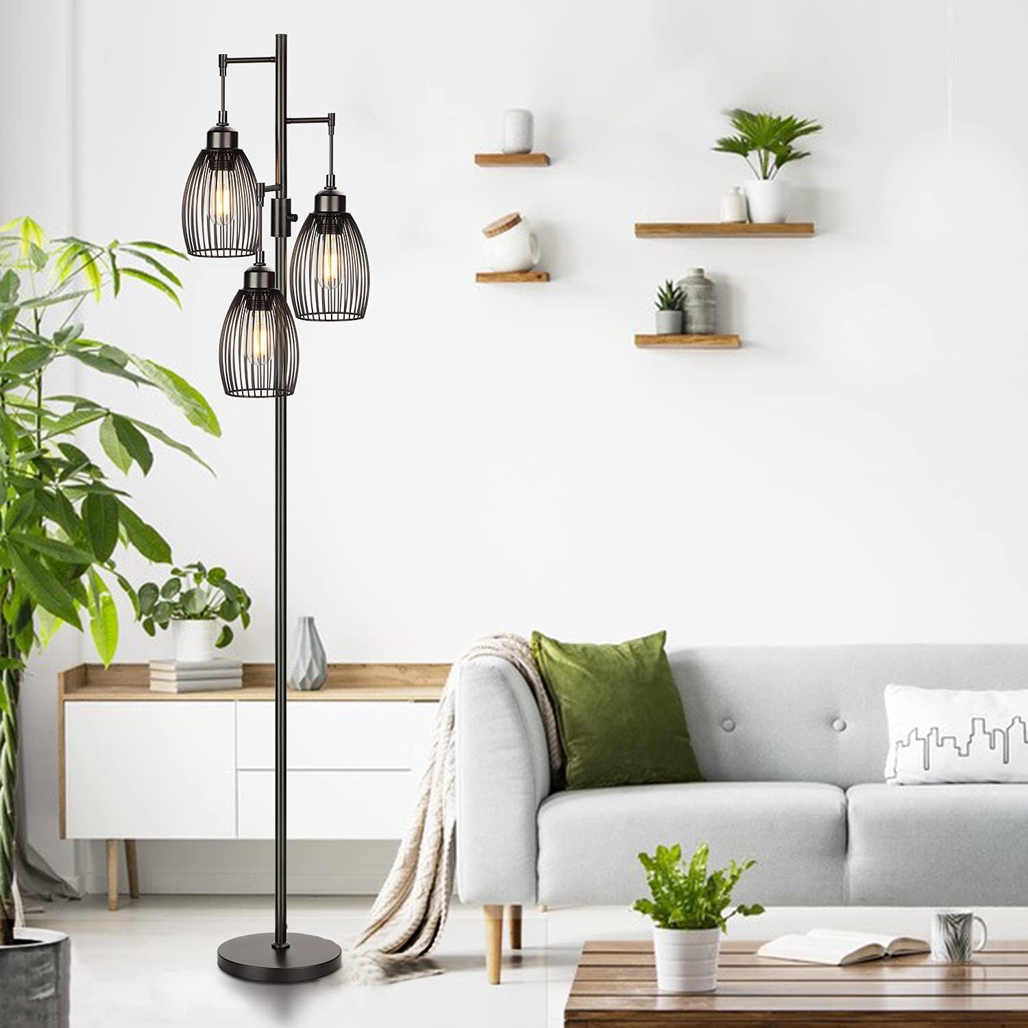 Boho 3-Light Floor Lamp