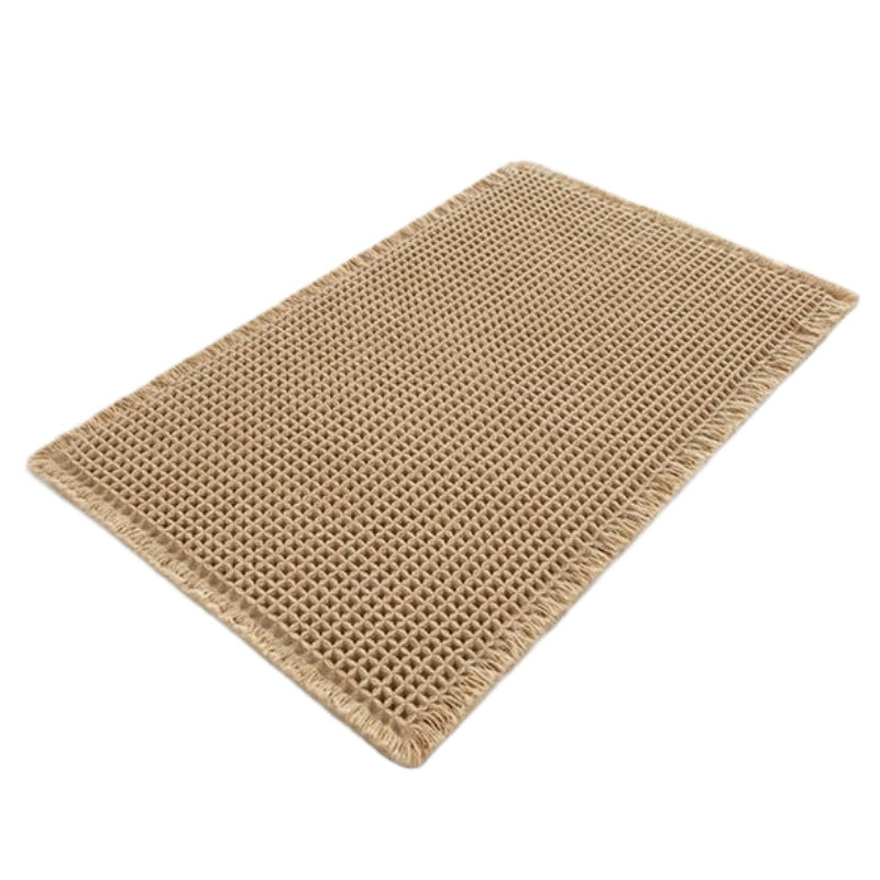 Simple Boho Absorbent Bathroom Mat