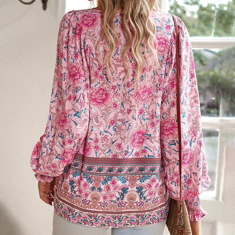 Boho Blouse for Spring long
