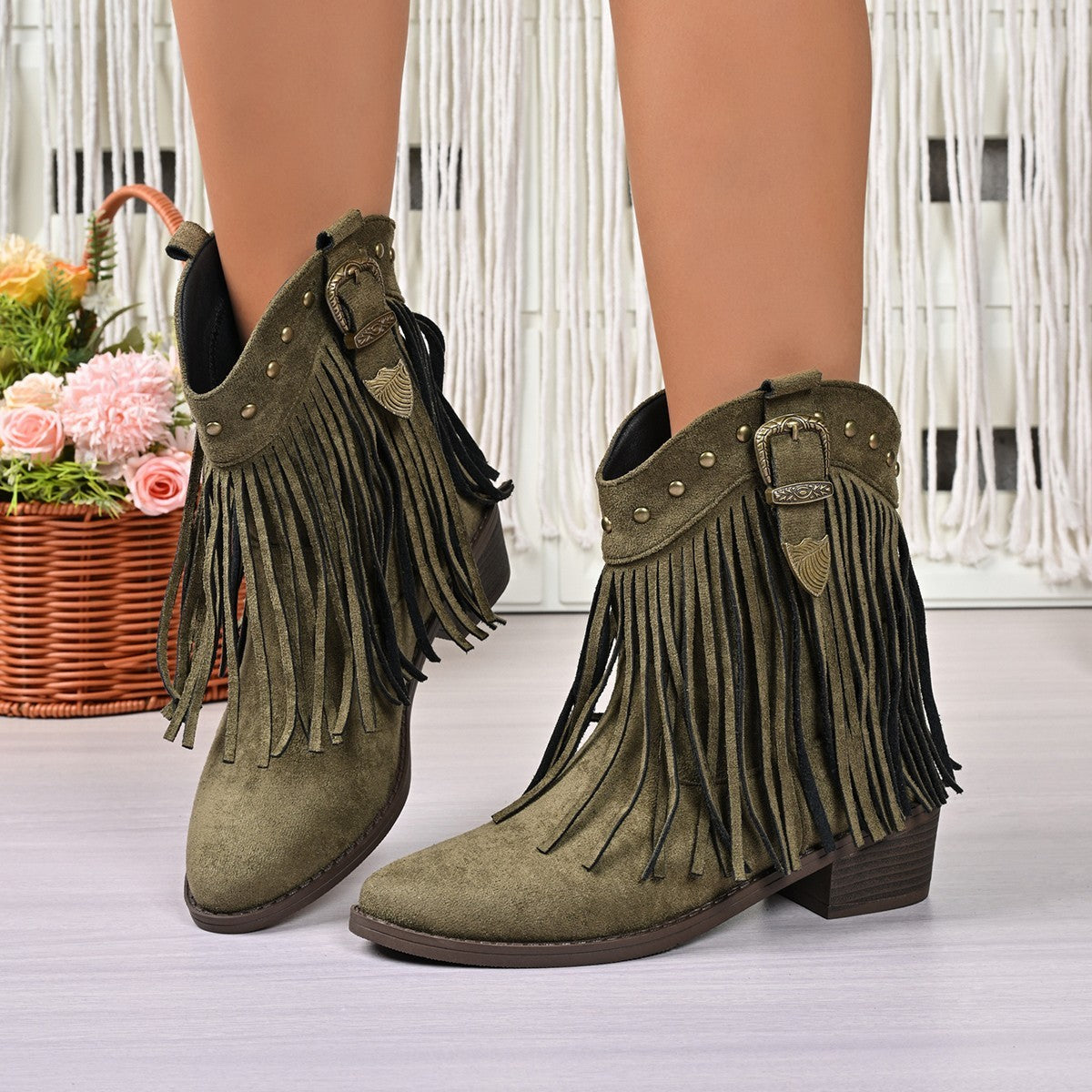 Boho Western Boots for Women