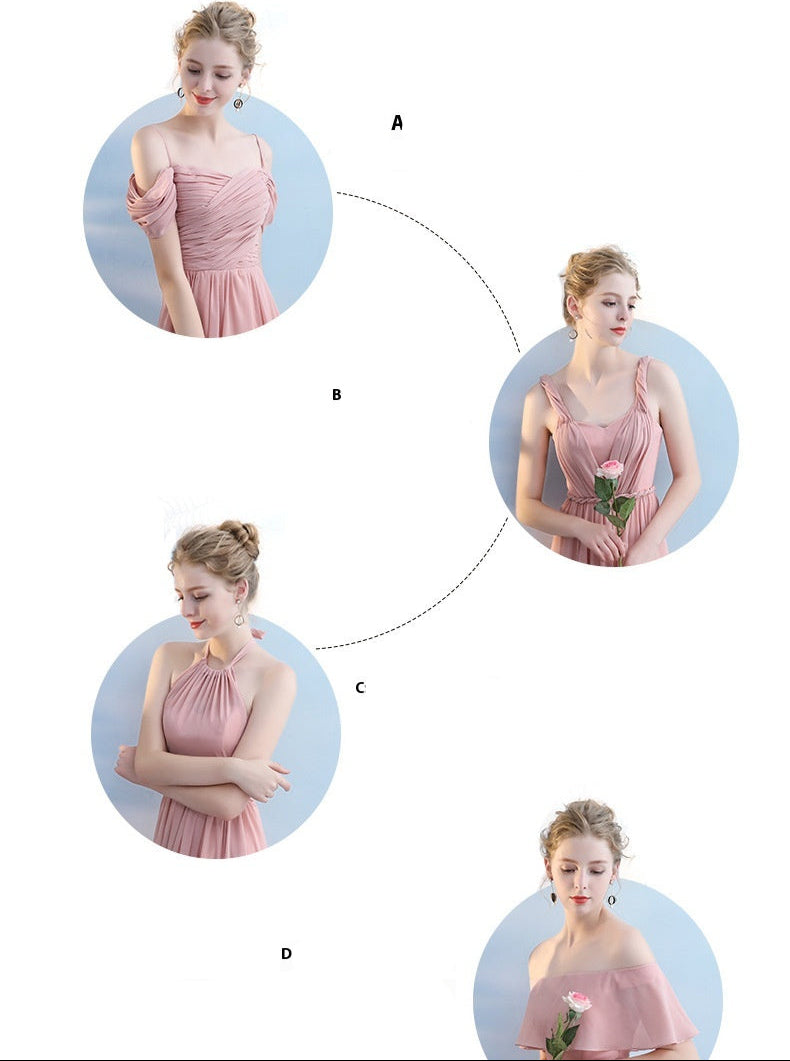 Boho Style Bridesmaid Dresses Matching Designs