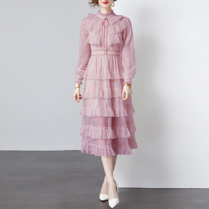 Boho Chic Long Sleeve Wedding Guest Dress