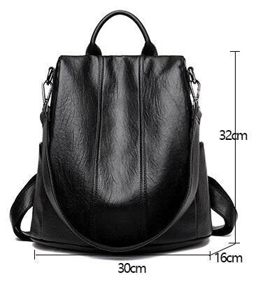 Boho Chic Vegan Leather Backpacks