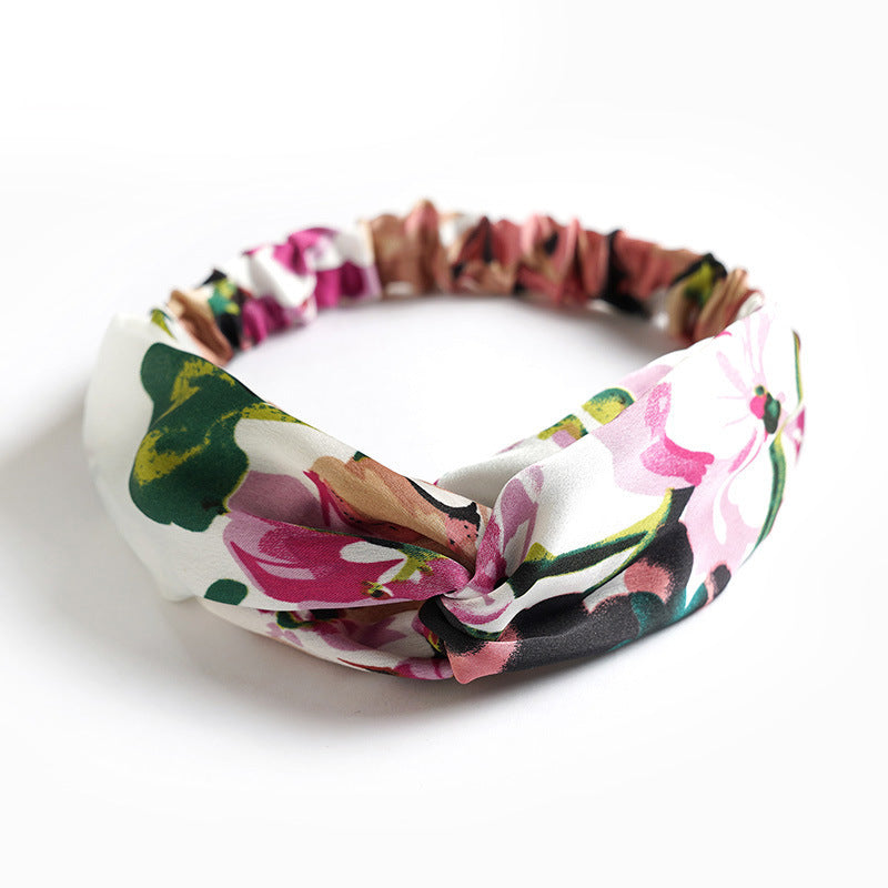 Boho Floral Pattern Headband