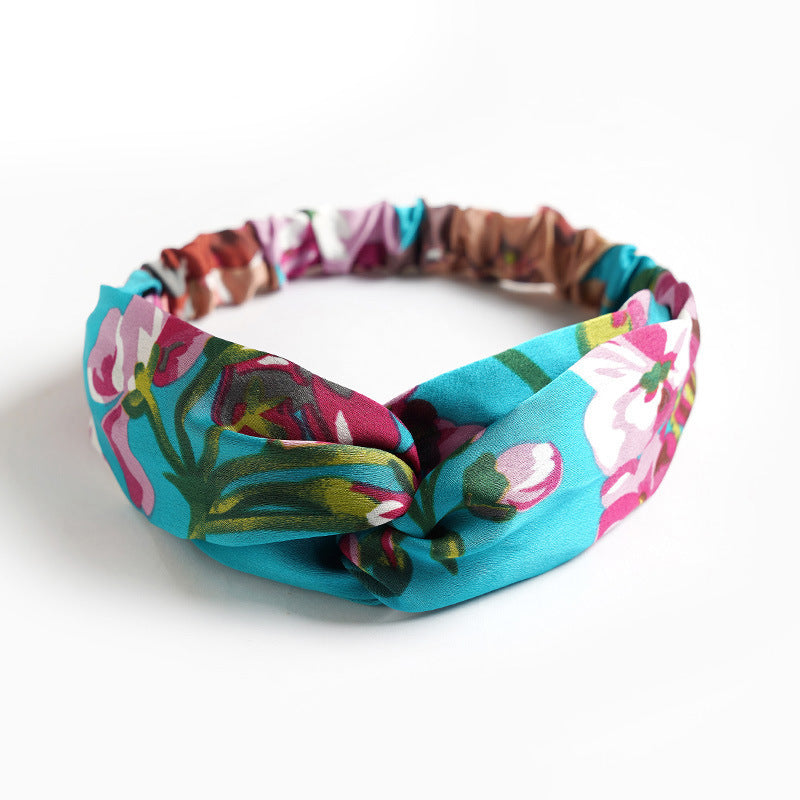 Boho Floral Pattern Headband